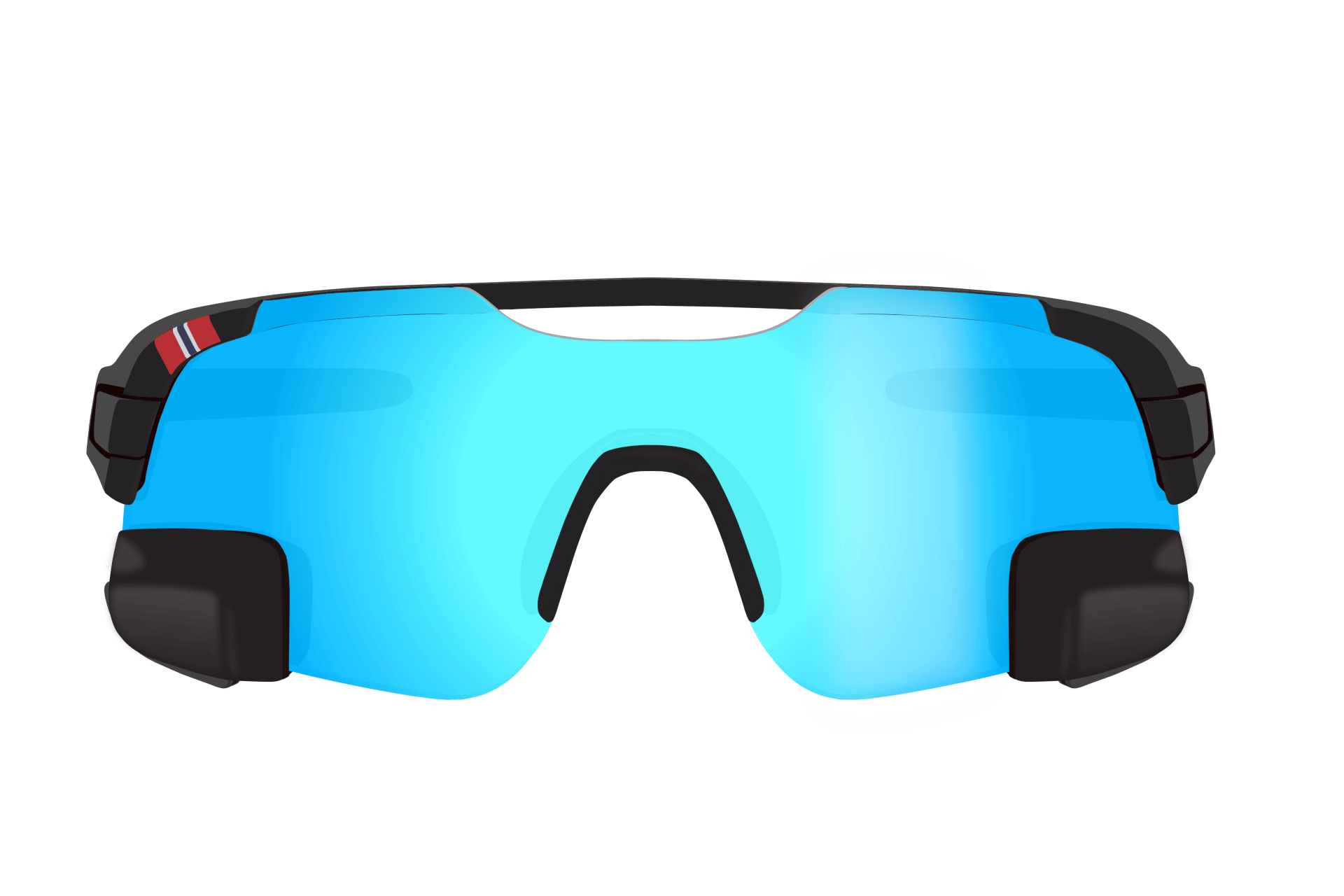 TriEye View Sport Revo (blaues Glas) - Dual Mirror